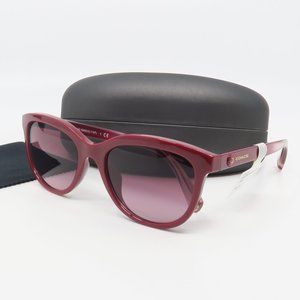 HC 8285U 50318H Coach Red Gradient Sunglasses